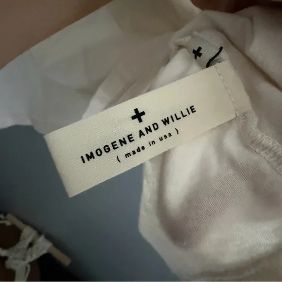 imogene + willie Cream Graphic T-Shirt - Picture 4 of 6